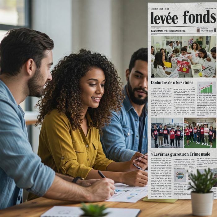 Stratégie media pour une levée de fonds