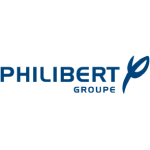 Logo Philibert Groupe pour l'occasion de la campagne presse des 100 ans de l'entreprise