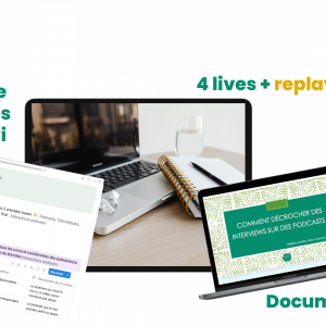 Les outils indispensables pour solliciter les podcasts, livrés dans PommCasts