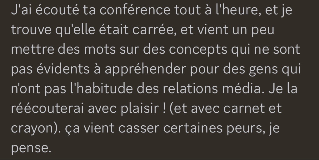 Avis suite conférence Adeline Cointe passer dans les media en tant qu'auteur, sur le sommet du premier roman
