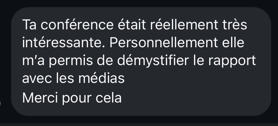 Avis suite conférence Adeline Cointe passer dans les media en tant qu'auteur, sur le sommet du premier roman7