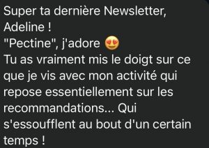 Avis sur la newsletter pour structurer notoriété médiatique