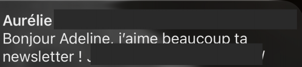 retour positif sur la newsletter pour structurer notoriété médiatique par Adeline Cointe